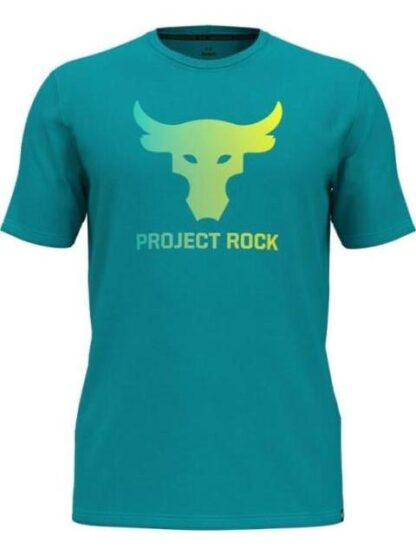 PLAYERA ESTAMPADO PROJECT ROCK PAYOFF TURQUEZA UNDER ARMOUR MEXICO