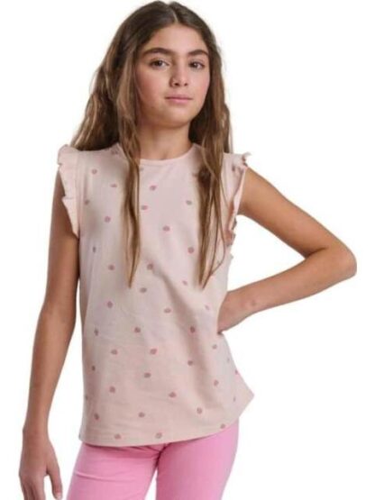 PLAYERA ESTAMPADO ROSA HOLLY LAND KIDS - Image 2