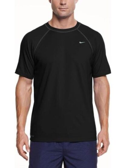 PLAYERA HYDROGU MANGA CORTA NEGRO NIKE SWIM - Image 2
