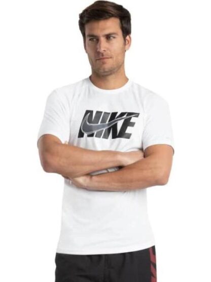 PLAYERA HYDROGUARD BLANCO NIKE SWIM - Image 2