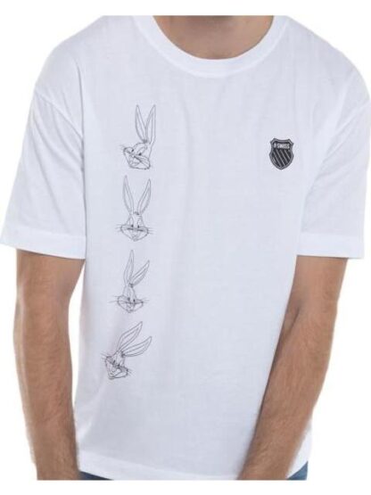 PLAYERA BUGS BUNNY BLANCO K-SWISS - Image 3