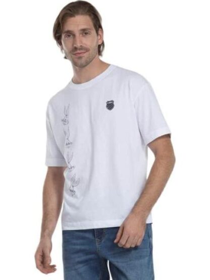 PLAYERA BUGS BUNNY BLANCO K-SWISS - Image 4