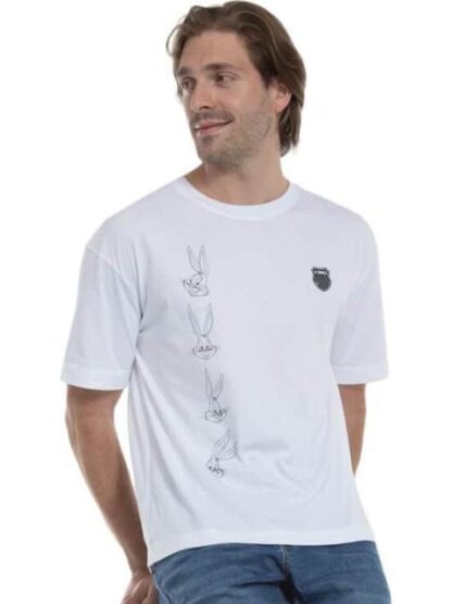PLAYERA BUGS BUNNY BLANCO K-SWISS - Image 5