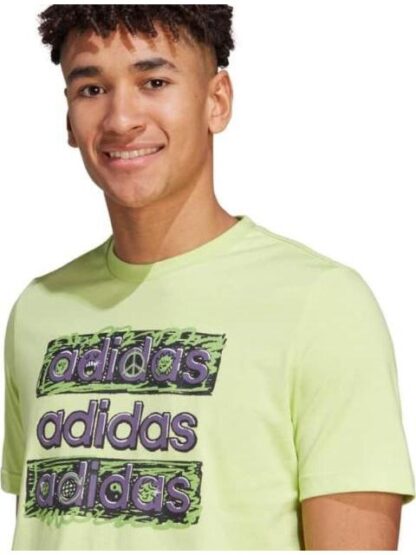 PLAYERA M DOODLE MLT T LIMON ADIDAS - Image 4