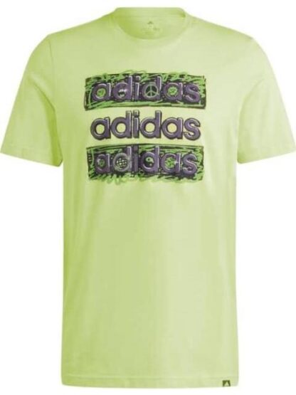 PLAYERA M DOODLE MLT T LIMON ADIDAS - Image 5