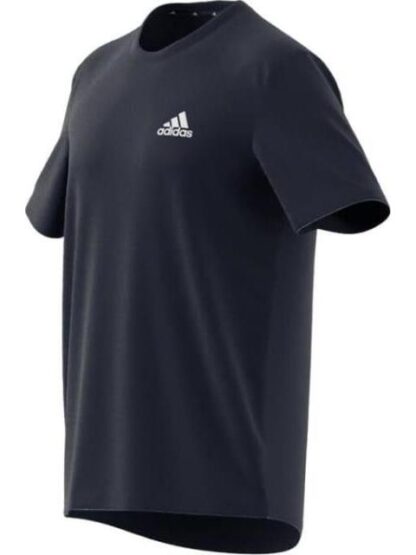 PLAYERA MANGA CORTA AEROREADY AZUL MARINO ADIDAS - Image 6