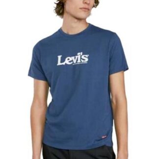 PLAYERA MANGA CORTA AZUL LEVIS STRAUSS