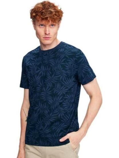PLAYERA MANGA CORTA AZUL MARINO NEXT CO - Image 4