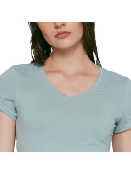 PLAYERA MANGA CORTA AZUL MENTA HOLLY LAND - Image 4