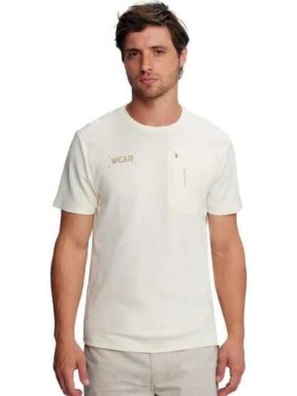 PLAYERA MANGA CORTA BLANCO D.E.E.P SELECTION