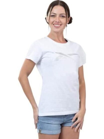 PLAYERA MANGA CORTA BLANCO REEBOK