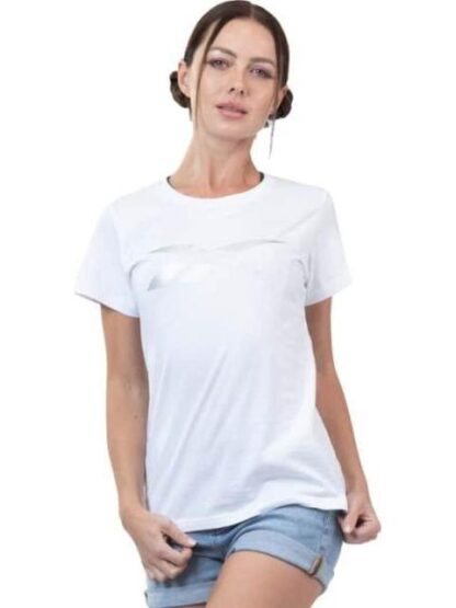 PLAYERA MANGA CORTA BLANCO REEBOK - Image 4
