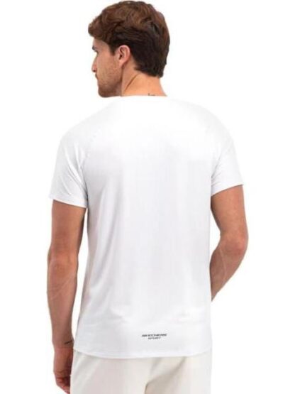 PLAYERA MANGA CORTA BLANCO SKECHERS1 - Image 3