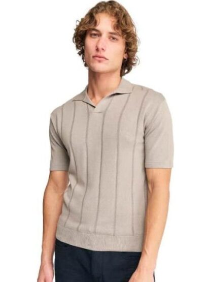PLAYERA MANGA CORTA GRIS HPC POLO - Image 2