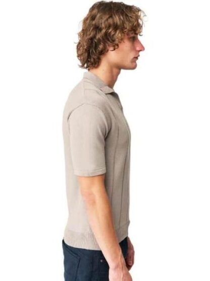PLAYERA MANGA CORTA GRIS HPC POLO - Image 3