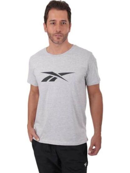 PLAYERA BASIC COTTON TEE GRIS REEBOK - Image 2