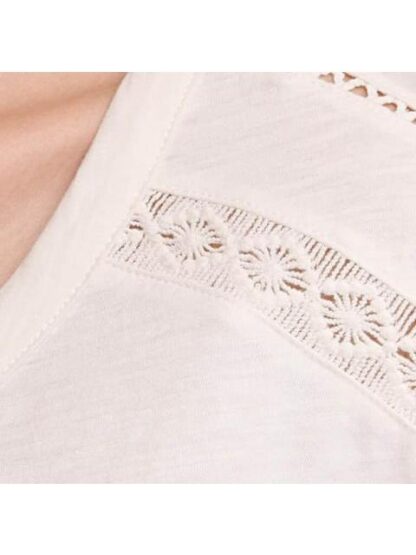 PLAYERA MANGA CORTA MARFIL HOLLY LAND - Image 6