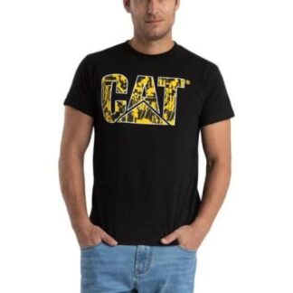 PLAYERA MANGA CORTA NEGRO CATERPILLAR