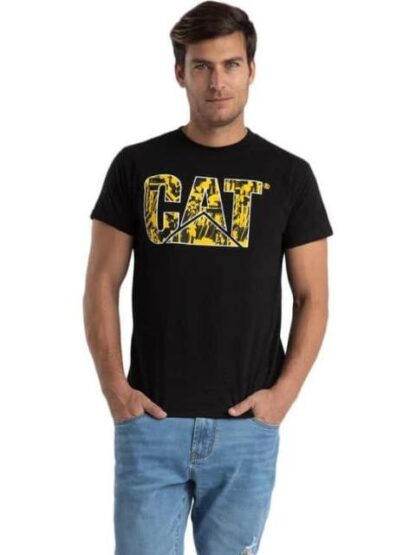 PLAYERA MANGA CORTA NEGRO CATERPILLAR
