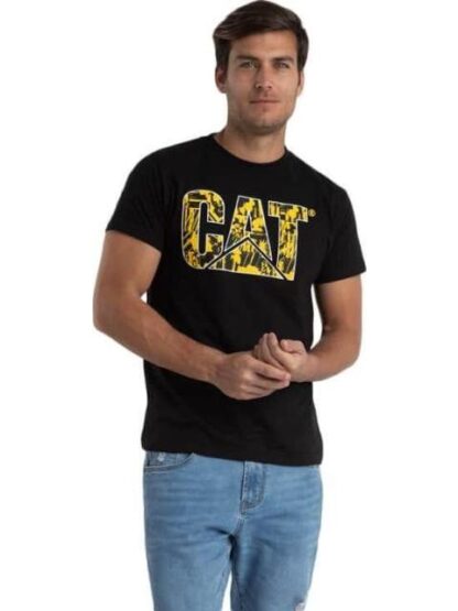 PLAYERA MANGA CORTA NEGRO CATERPILLAR - Image 3
