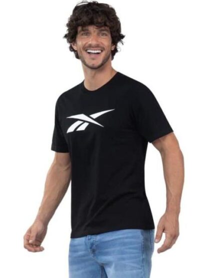 PLAYERA BASIC COTTON TEE NEGRO REEBOK - Image 2