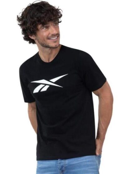 PLAYERA BASIC COTTON TEE NEGRO REEBOK - Image 5