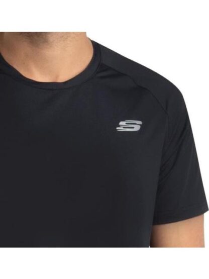PLAYERA MANGA CORTA NEGRO SKECHERS1 - Image 6