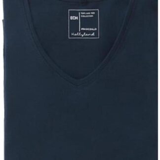 PLAYERA MANGA LARGA AZUL MARINO HOLLY LAND