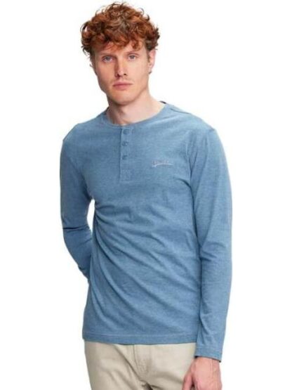 PLAYERA MANGA LARGA AZUL NEXT CO - Image 2
