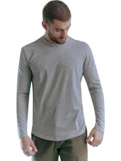 PLAYERA MANGA LARGA GRIS NEXT CO - Image 4