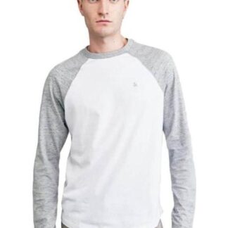 PLAYERA MANGA LARGA MODA BLANCO NEXT CO