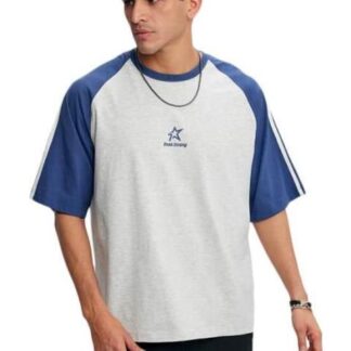 PLAYERA MANGA LARGA PRINT LOCALIZADO GRIS HARD SODA