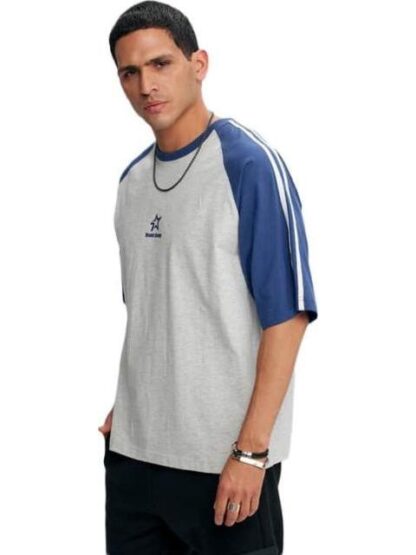 PLAYERA MANGA LARGA PRINT LOCALIZADO GRIS HARD SODA - Image 3