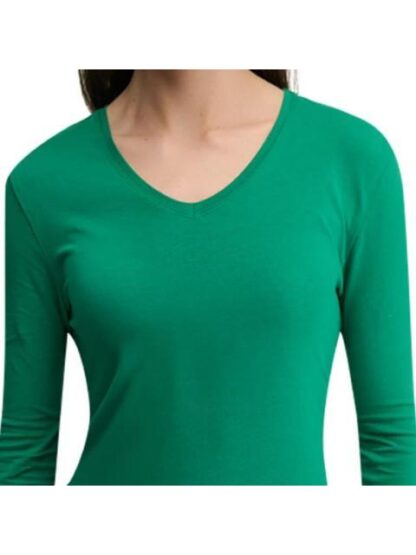 PLAYERA MANGA LARGA VERDE HOLLY LAND - Image 6
