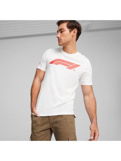 PLAYERA MOTORSPORT F1 ESS LOGO TEE BLANCO PUMA - Image 4