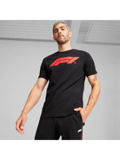 PLAYERA MOTORSPORT F1 ESS LOGO TEE NEGRO PUMA - Image 3