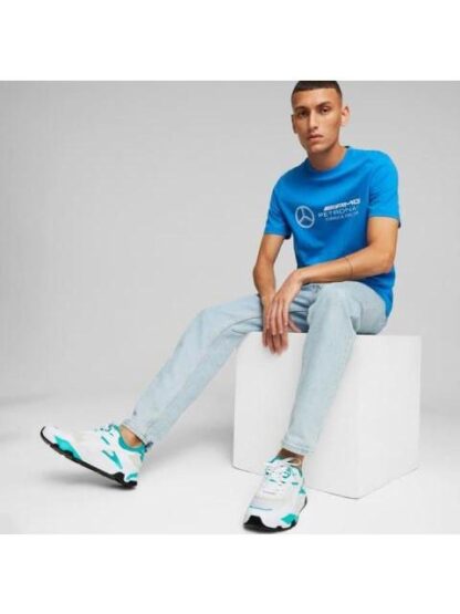 PLAYERA MOTORSPORT MAPF1 ESS LOGO TEE AZUL PUMA - Image 3