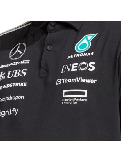 PLAYERA MOTORSPORT MER TM POLO BM NEGRO ADIDAS - Image 6
