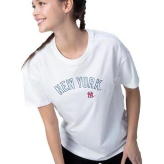PLAYERA NEW YORK TEE BLANCO MLB