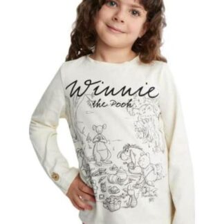 PLAYERA NIÑA BEIGE WINNIE THE POOH