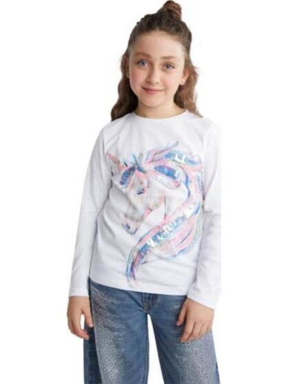 PLAYERA NIÑA MARFIL HOLLY LAND KIDS
