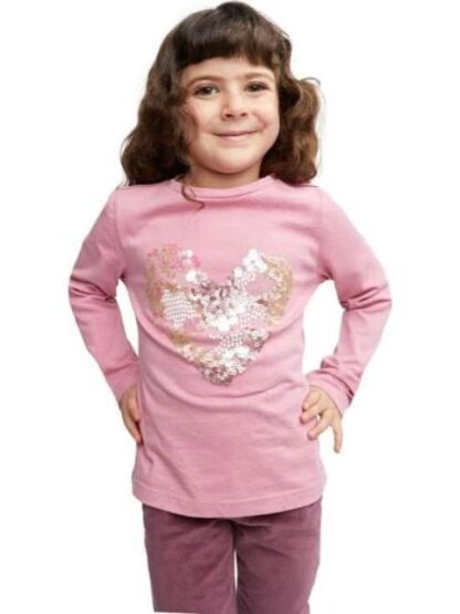 PLAYERA NIÑA ROSA HOLLY LAND KIDS