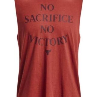 PLAYERA PJT ROCK SMS SL TANK ROJO UNDER ARMOUR MEXICO