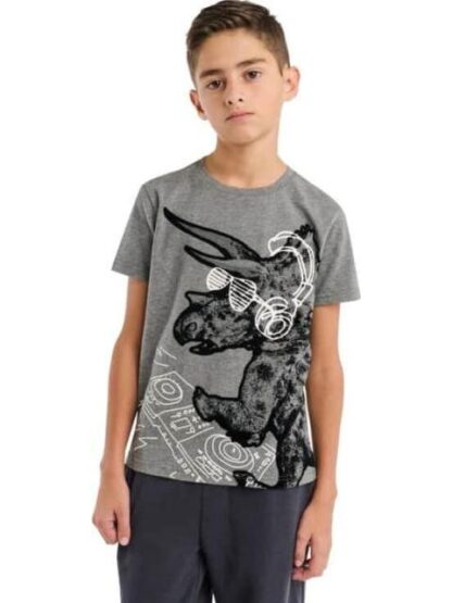PLAYERA PLAYERA APLICACIONES GRIS NEXT CO - Image 2