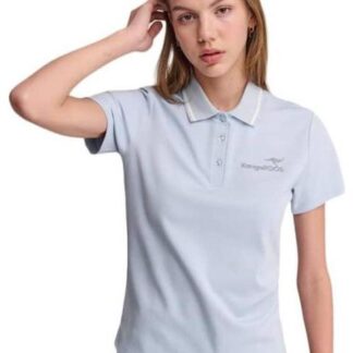 PLAYERA POLO AZUL KANGAROOS