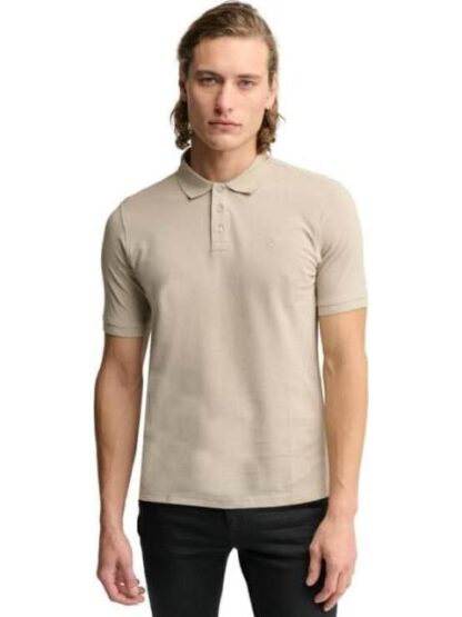 PLAYERA POLO BEIGE NEXT CO