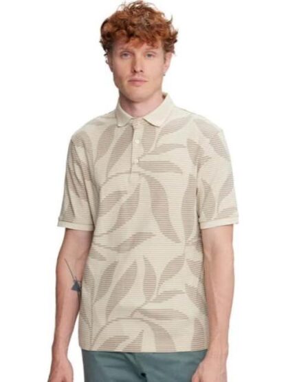 PLAYERA POLO BEIGE NEXT CO
