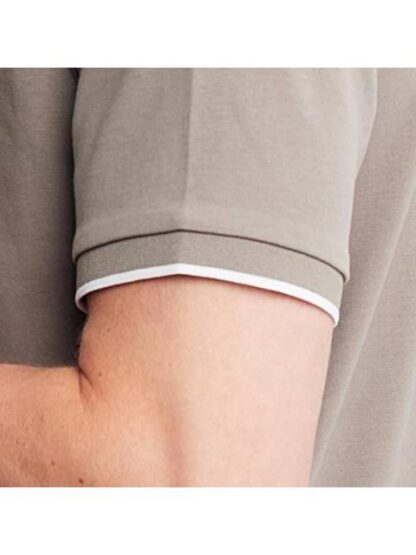 PLAYERA POLO CORTA LISA GRIS NEXT CO - Image 6