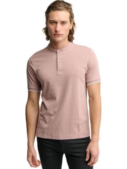 PLAYERA POLO CORTA LISA ROSA NEXT CO