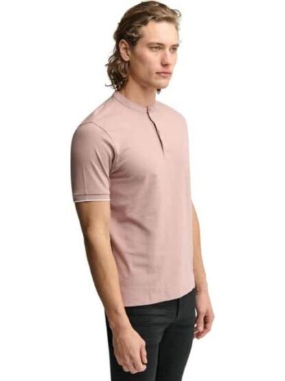 PLAYERA POLO CORTA LISA ROSA NEXT CO - Image 2